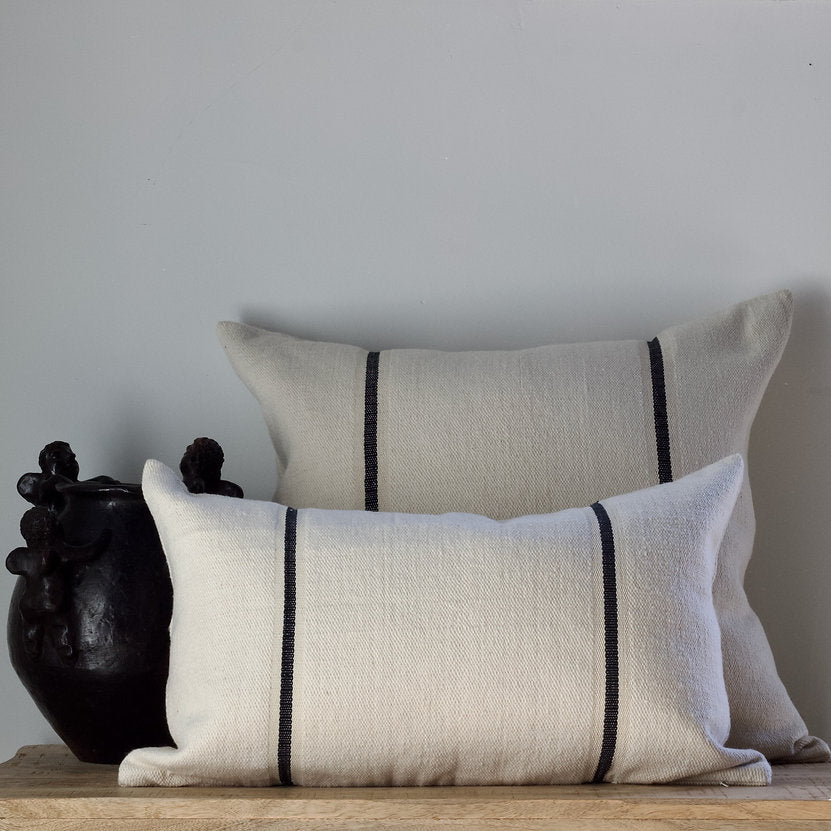 Store Basic Charcoal Black Pillow