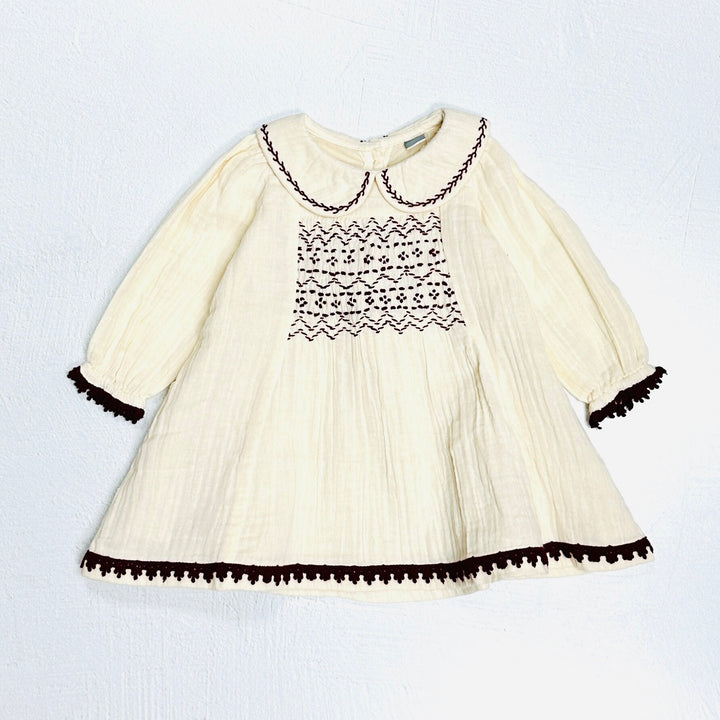 Org Crinkle Muslin Dress