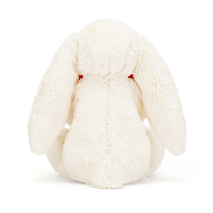 Bashful Red Love Heart Bunny Original