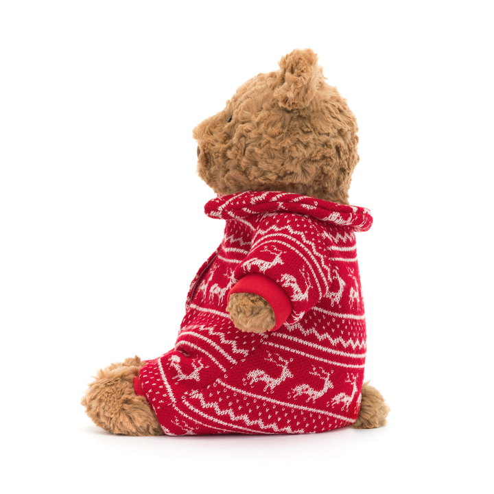 Bartholomew Bear In Winter Pajamas