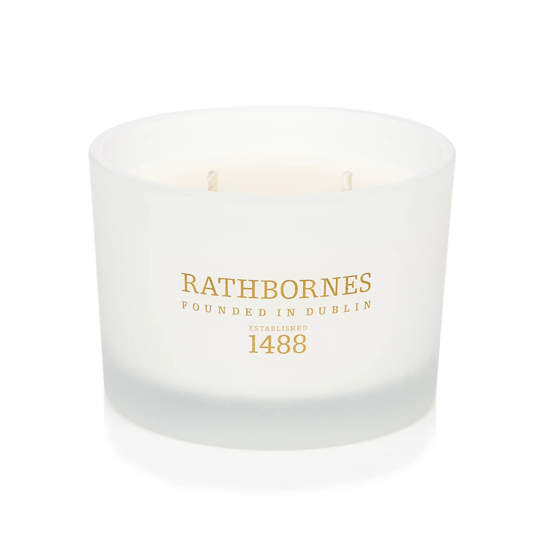 Rathbornes  Bitter Orange, Birch Tar & Balsam Scented Luxury Classic Candle