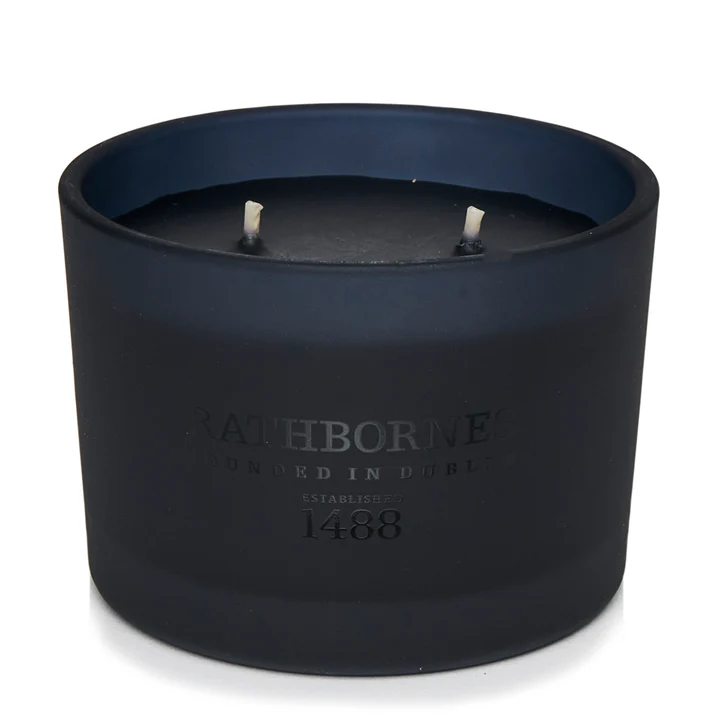 Rathbornes Dublin Dusk Scented Luxury Classic Candle (Smoked Oud & Ozonic Accords)