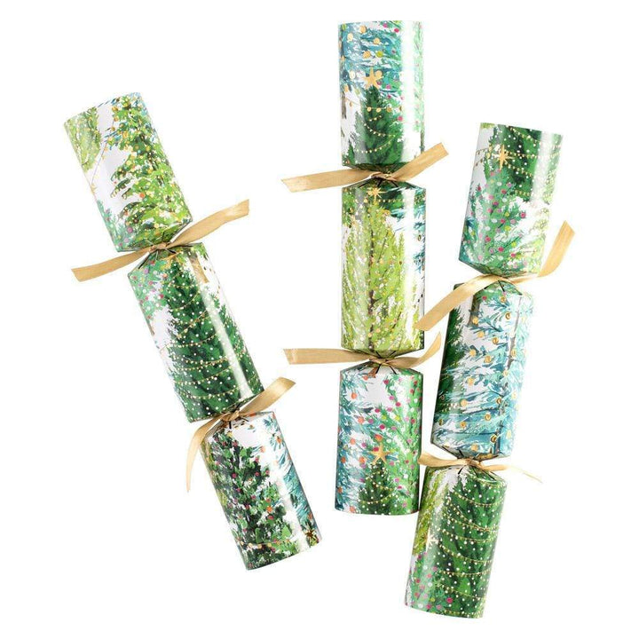 Christmas Trees With Lights Crackers - 6 Per Box