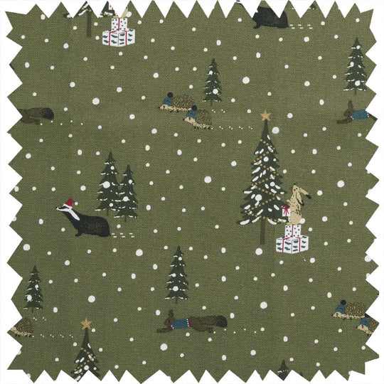 Festive Forest Table Runner 14" x 110"