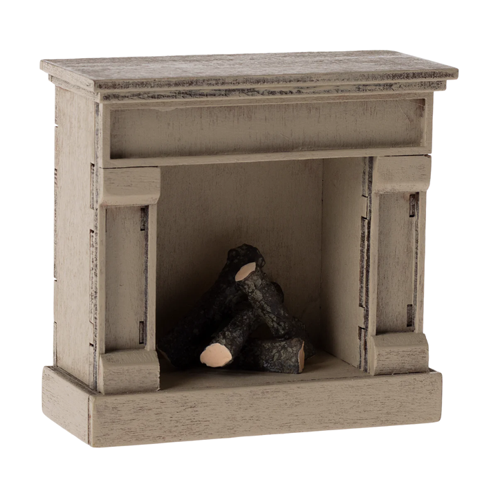 Maileg - Fireplace Off White