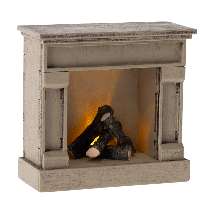 Maileg - Fireplace Off White