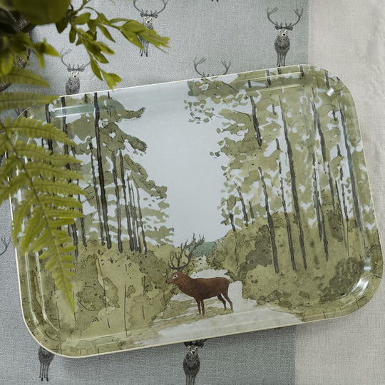 Highland Stag Serving Tray Small