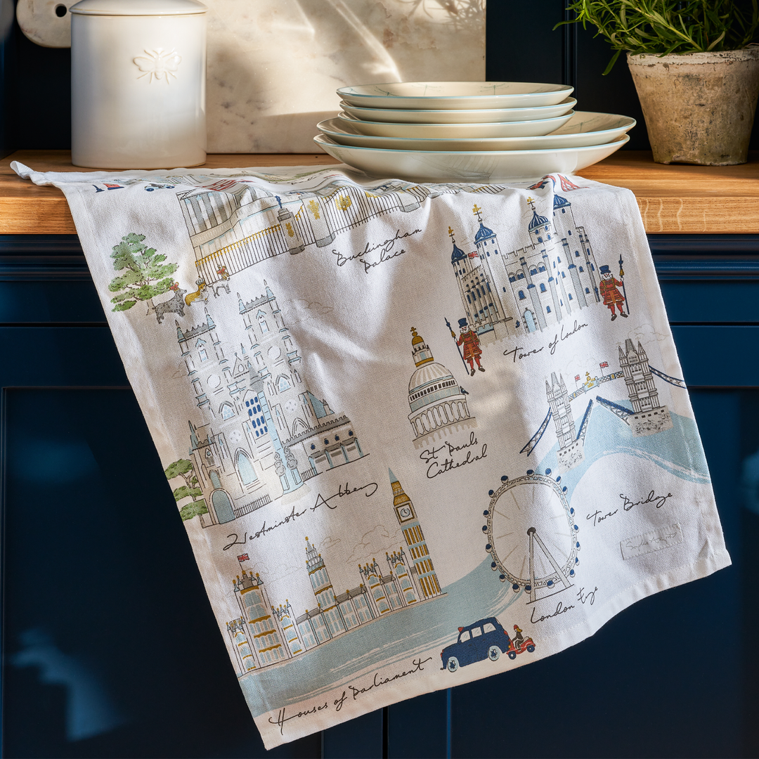 London Dishtowel