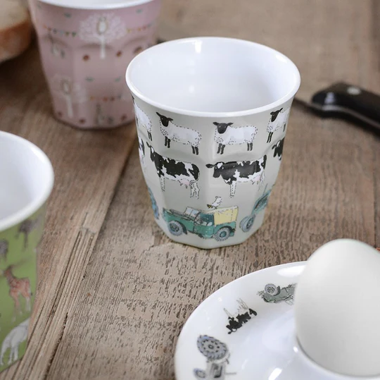 On The Farm Children's Melamine Cup