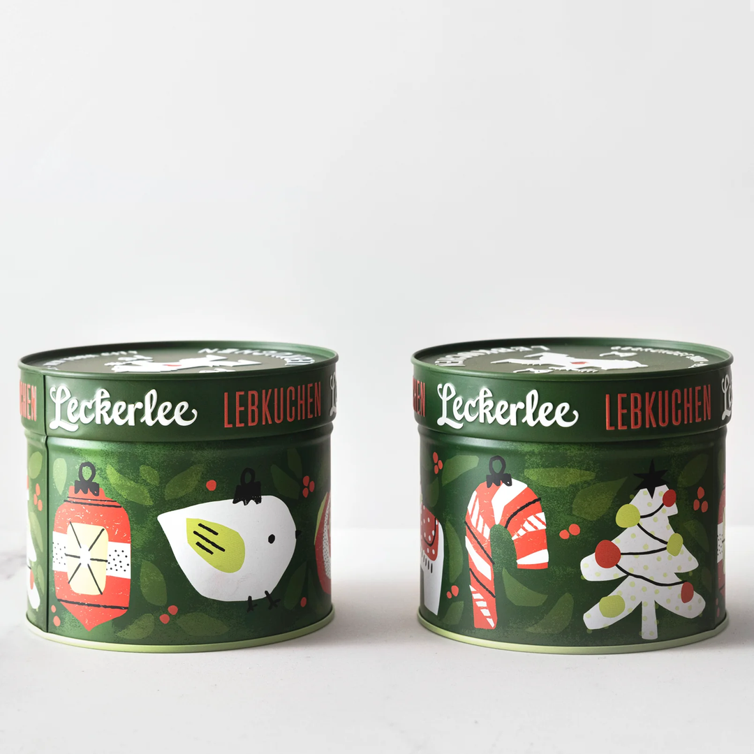 O Tannenbaum Tin With Assorted Lebkuchen