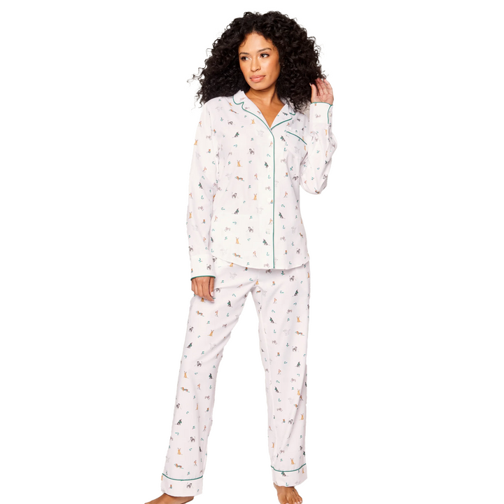 Women's Jingle Paws Pajama Set