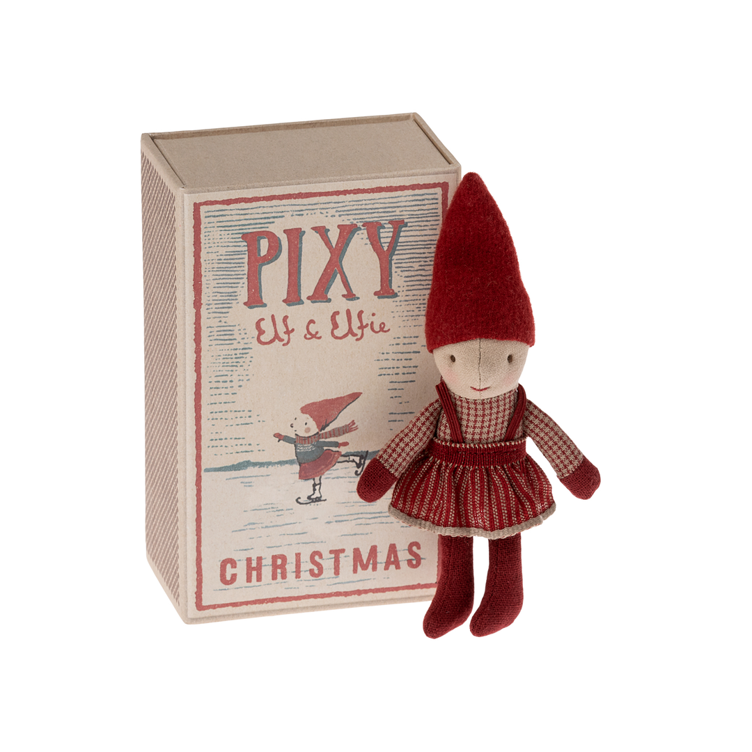 Maileg - Pixie Elfie In Matchbox