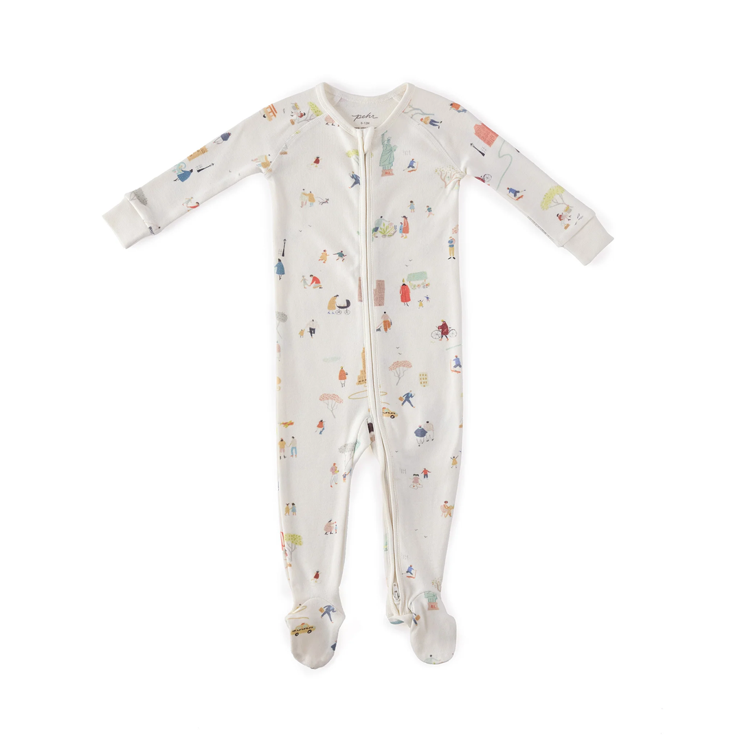 Ribbed Baby Sleepers By PEHR