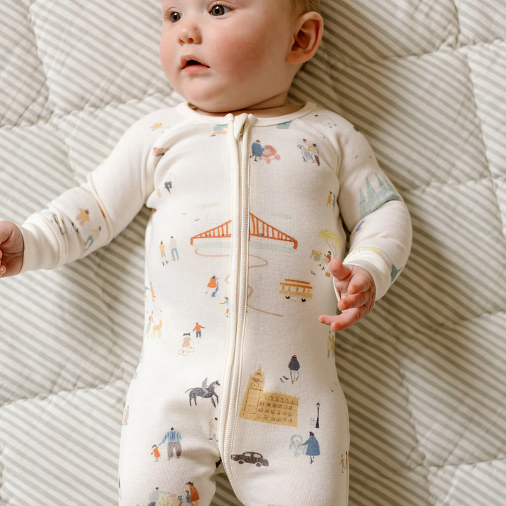 Ribbed Baby Sleepers By PEHR