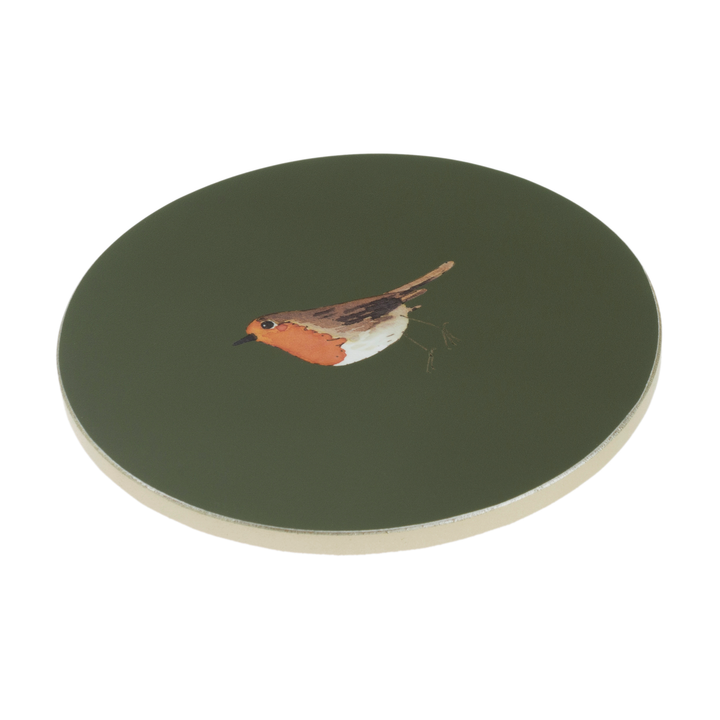 Robin Round Coasters Set Of Four