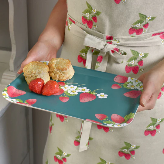 Strawberries Birchwood Serving Tray Small