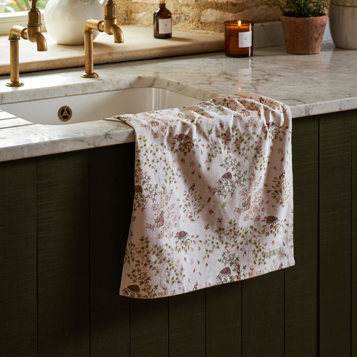 Woodland Friends Dishtowel