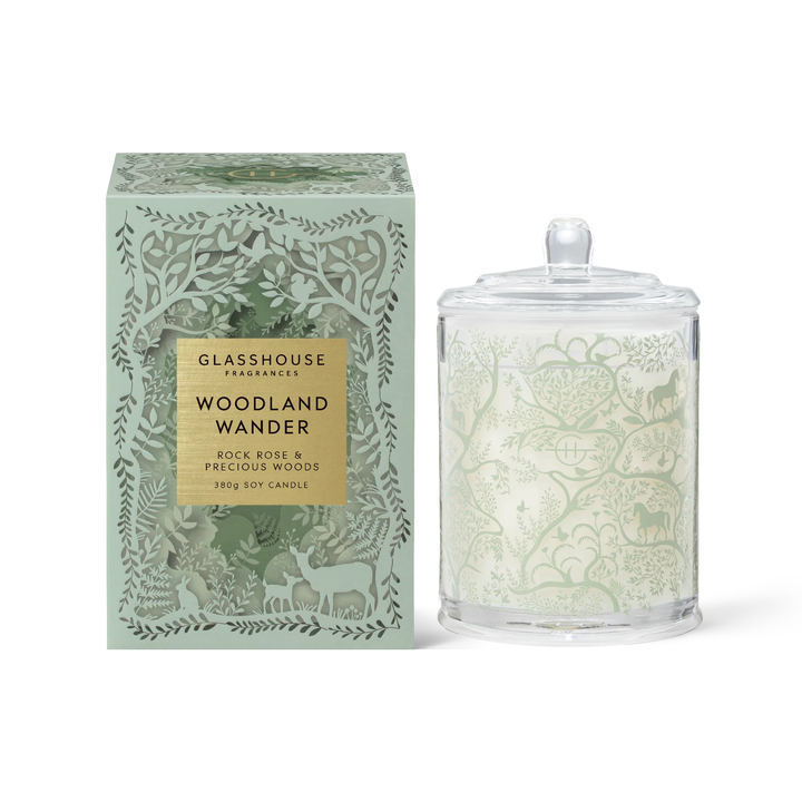 Glasshouse Woodland Wander 13.4oz Candle