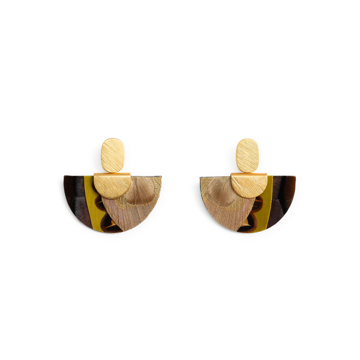 Alcova Demi Drop Earrings By Brackish