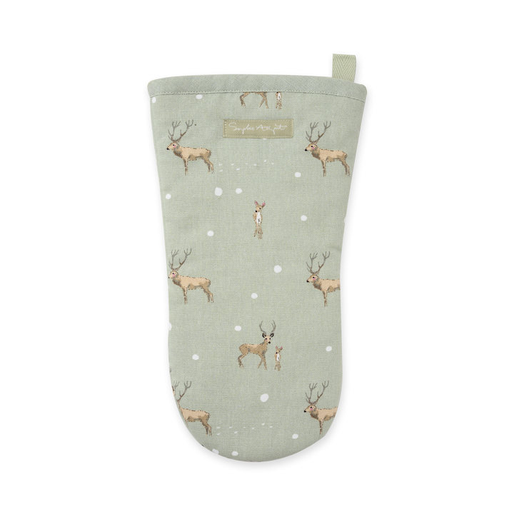 Christmas Stag Oven Mitt