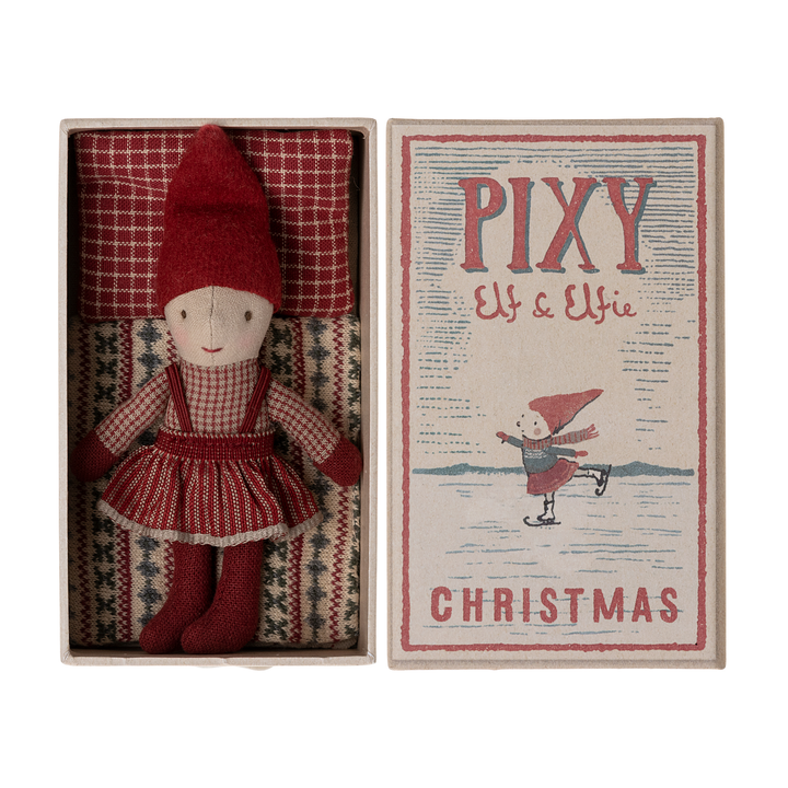 Maileg - Pixie Elfie In Matchbox