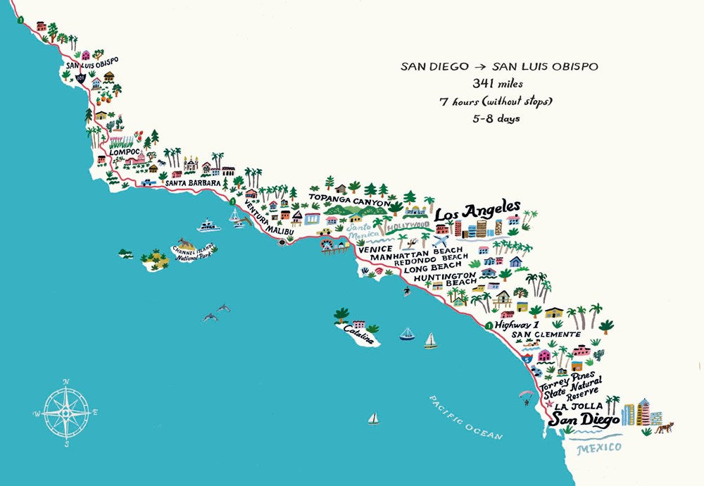 Pacific Coasting: A Guide To The Ultimate Road Trip, from Southern California to the Pacific Northwest