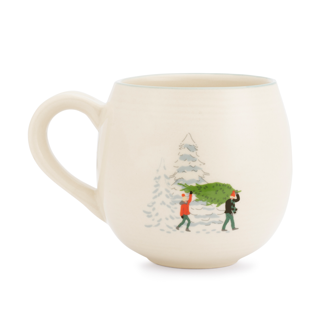 Home For Christmas Stoneware Mug