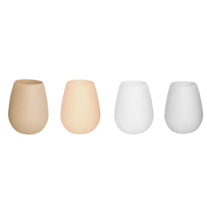 FEGG Silicone Stemless Glass Set Of Four