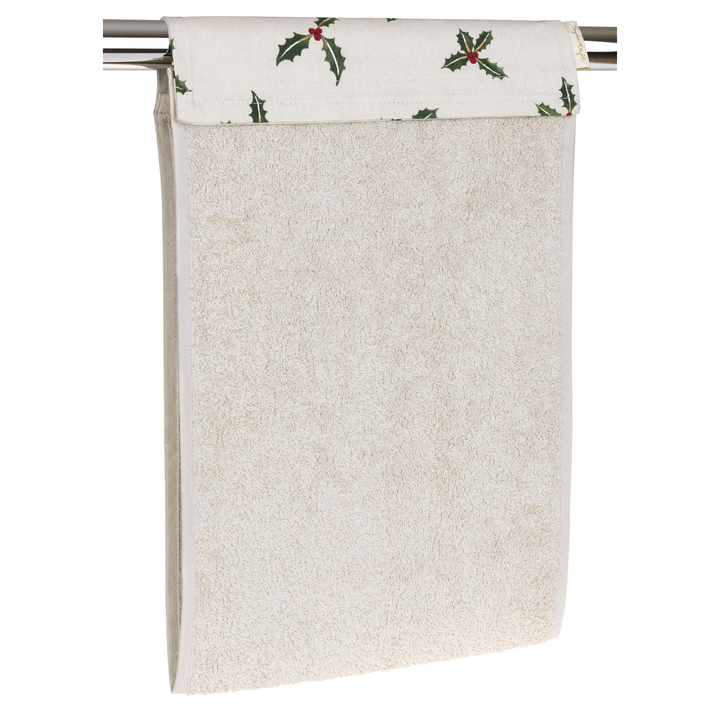 Holly & Berry Roller Hand Towel