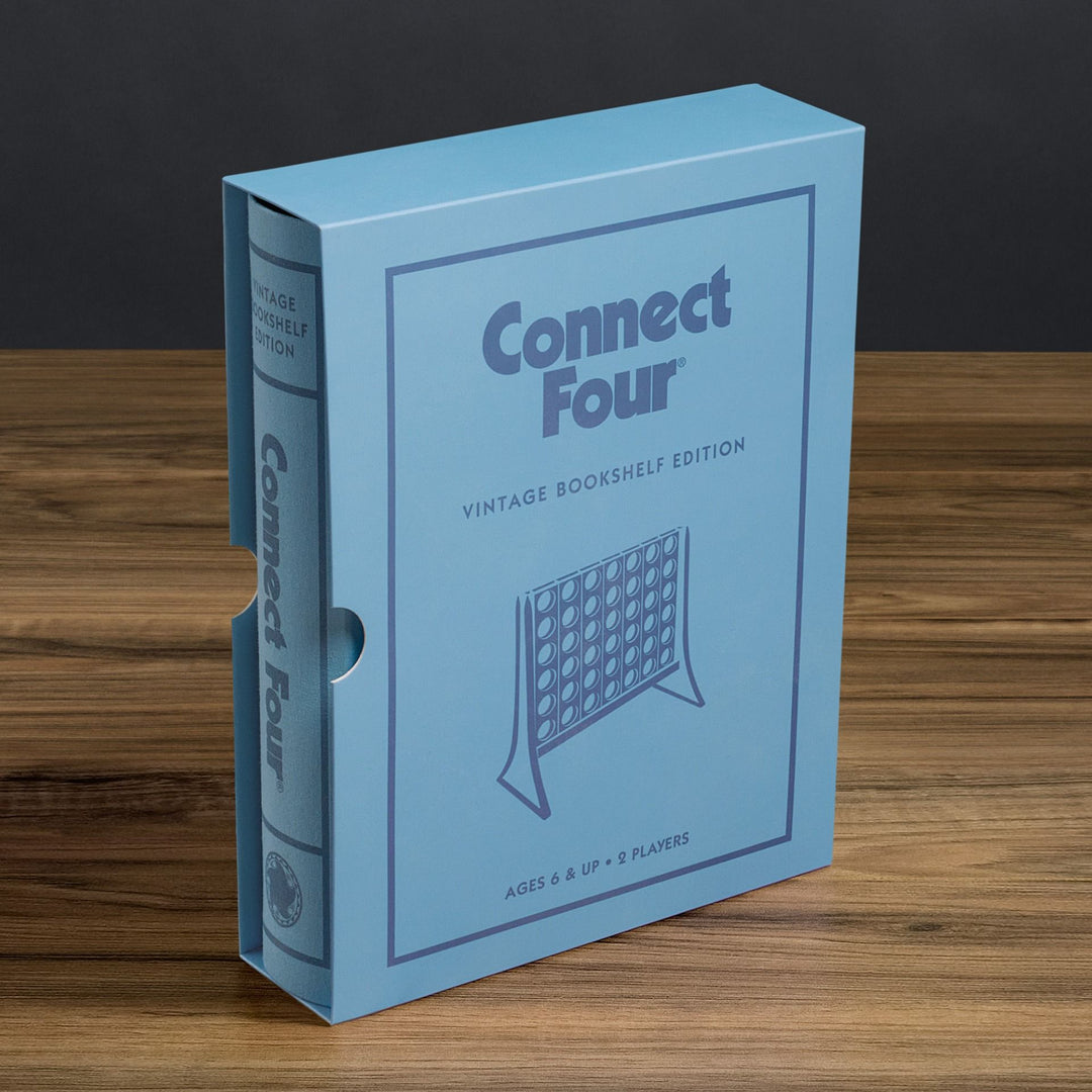 Connect 4 Vintage Bookshelf Edition