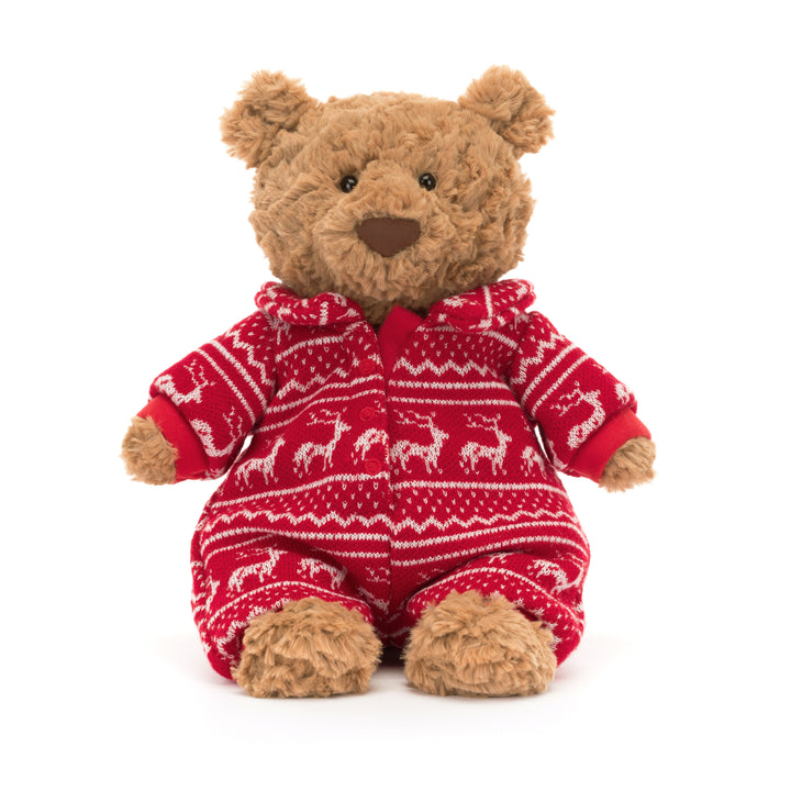 Bartholomew Bear In Winter Pajamas