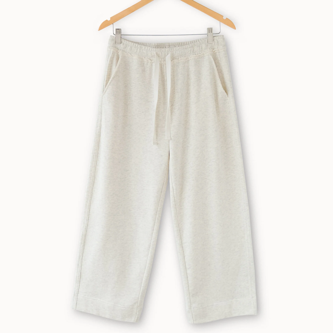 Frenchie Wide Leg Pants In Ash