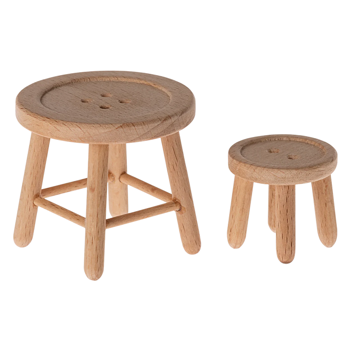 Maileg - Table & Stool, Mouse