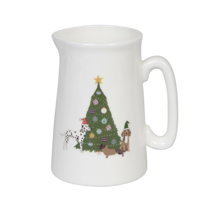 Christmas Dogs Jug Small