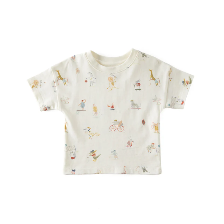 Organic Drop Shoulder T-Shirts For Toddlers By PEHR