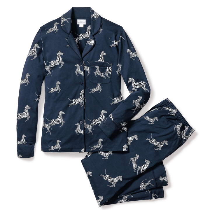 Luxe Pima Zebre De Nuit PJ Set