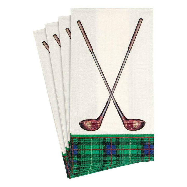 Golfing Guest Napkins Pack Of 15