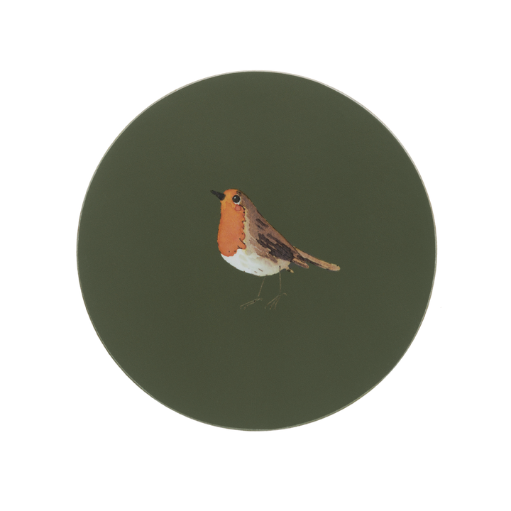 Robin Round Coasters Set Of Four