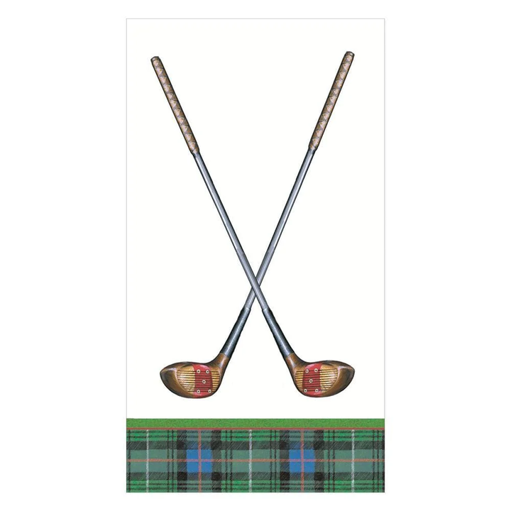 Golfing Guest Napkins Pack Of 15