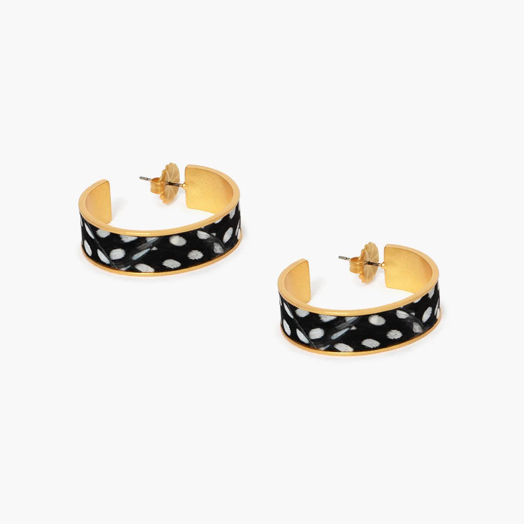 Lane Hoop Earrings By Brackish