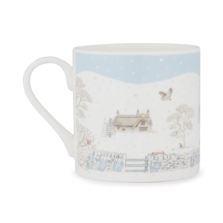 Snowy Cottage Mug