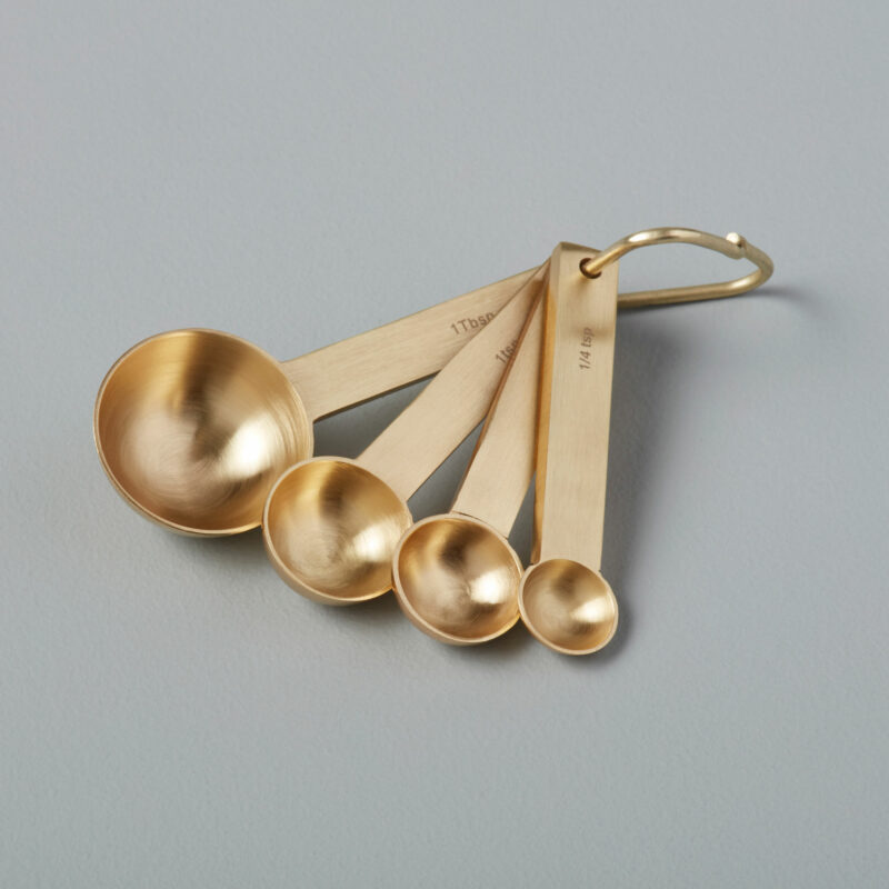 Acadia Gold Measuring Spoons