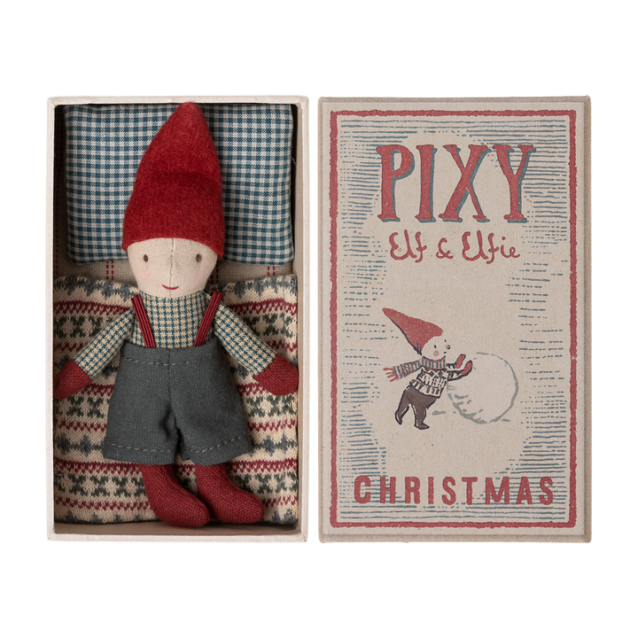 Maileg - Pixy Elf In Matchbox