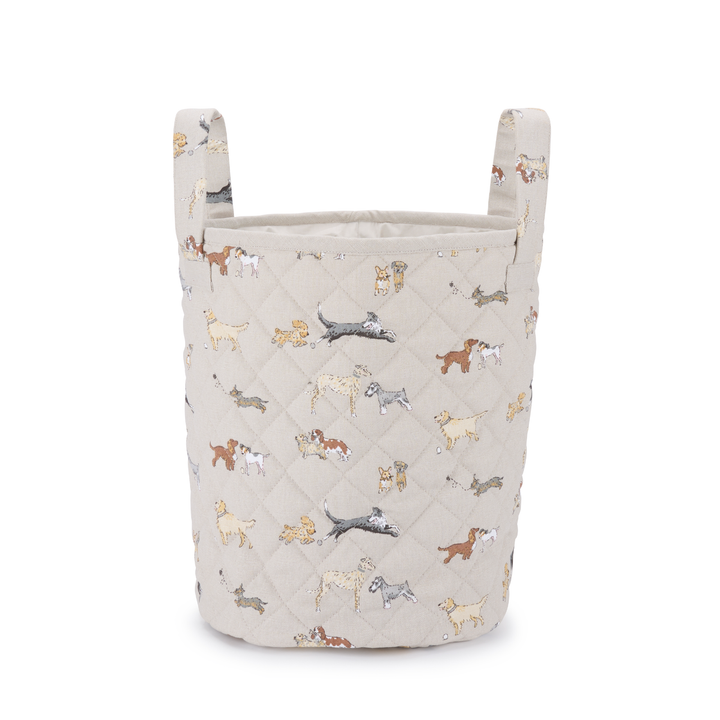 Doggy Daycare Quilted Storage Basket