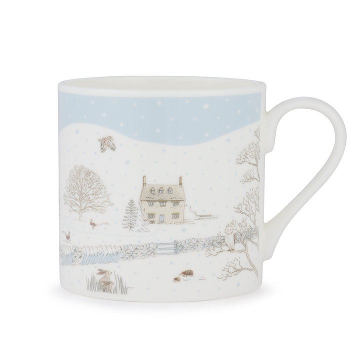 Snowy Cottage Mug