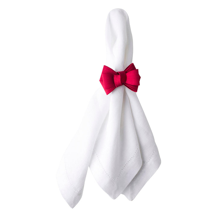 Juliska Tuxedo Napkin Ring Ruby