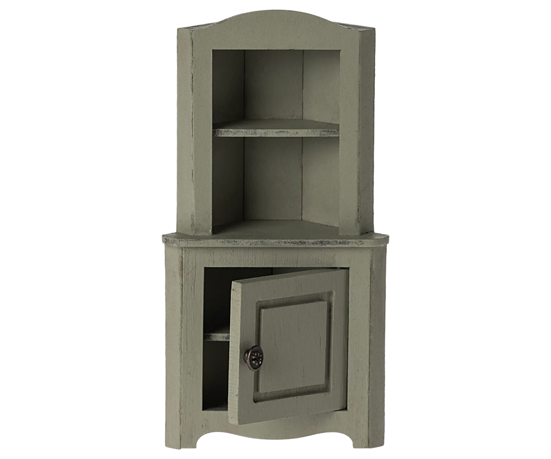 Maileg - Corner Cabinet Light Green