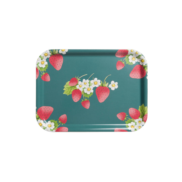 Strawberries Birchwood Serving Tray Small