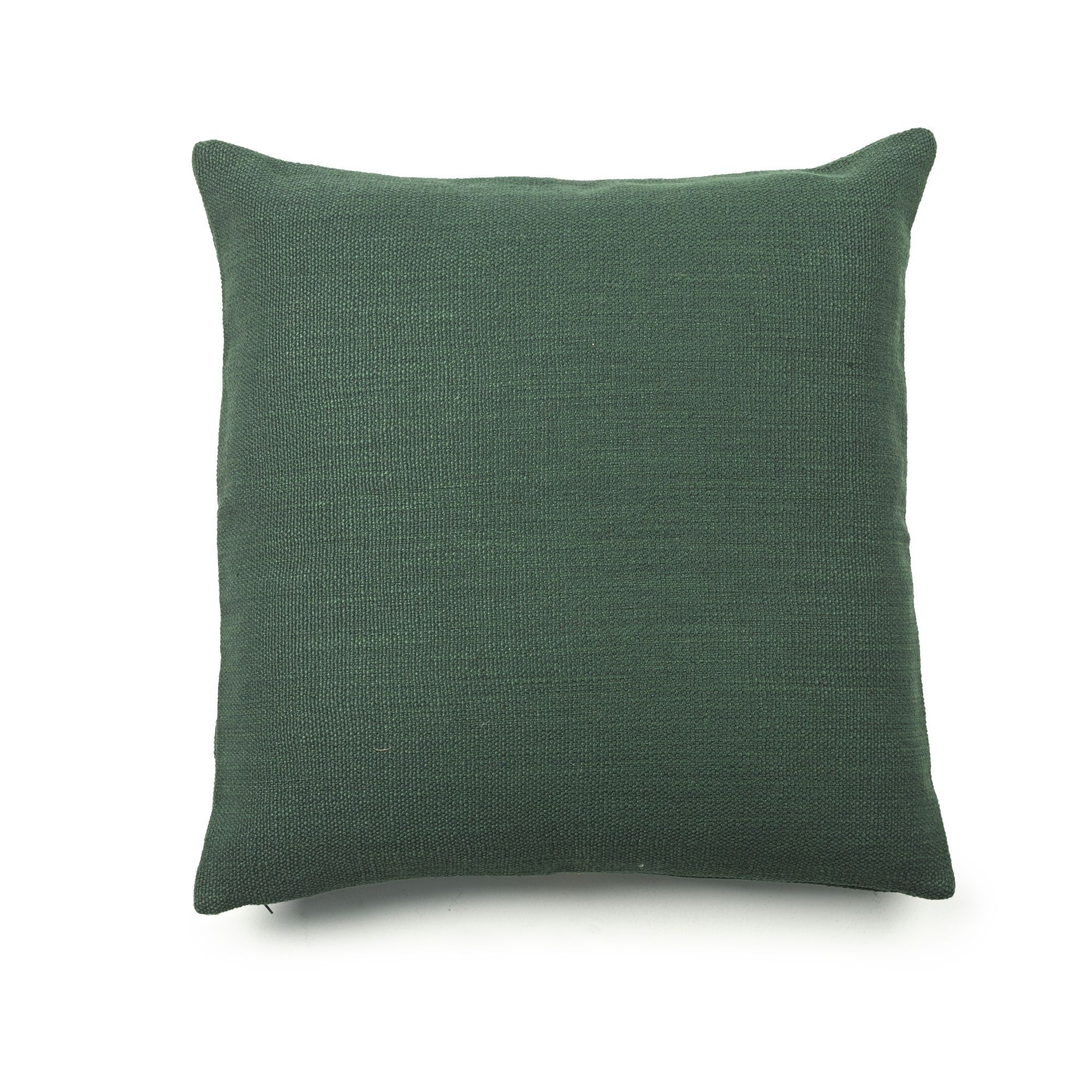 Hunter green online pillow